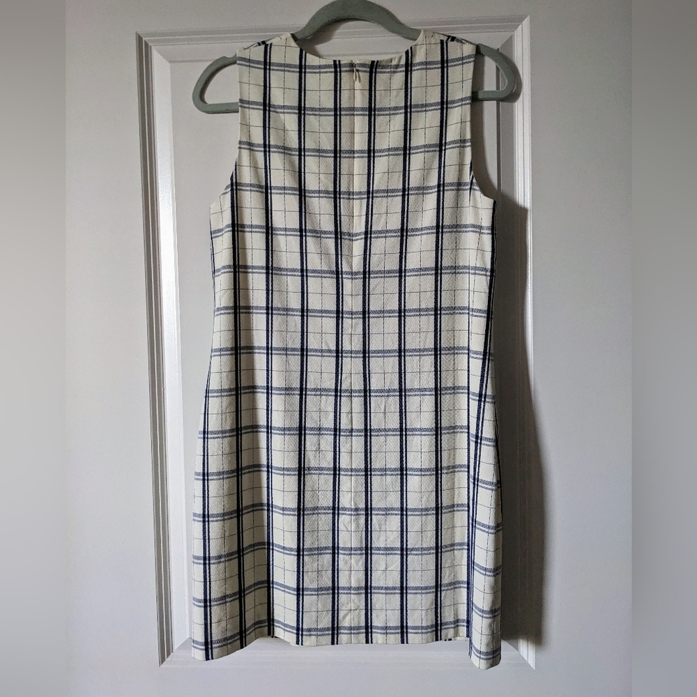 Theory Printed Shift Dress - Picture 8 of 10